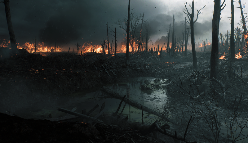 Passchendaele looking like a legit ruin.